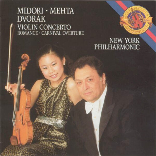 Midori Goto, Zubin Mehta, Antonín Dvořák, New York Philharmonic : Violin Concerto - Romance - Carnival Overture (CD, Album)