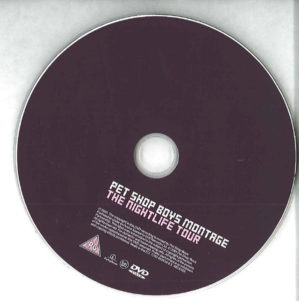 Pet Shop Boys : Montage (The Nightlife Tour) (DVD-V, Multichannel, PAL)