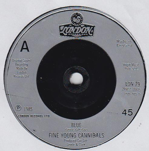 Fine Young Cannibals : Blue (2x7", Single)