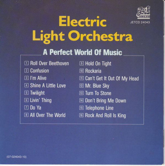 Electric Light Orchestra : A Perfect World Of Music (CD, Comp)