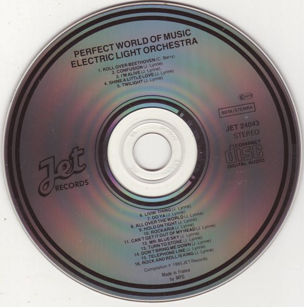 Electric Light Orchestra : A Perfect World Of Music (CD, Comp)