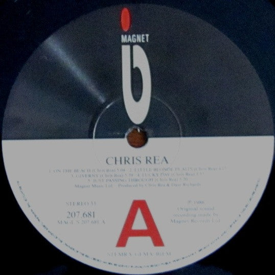 Chris Rea : On The Beach (LP, Album)