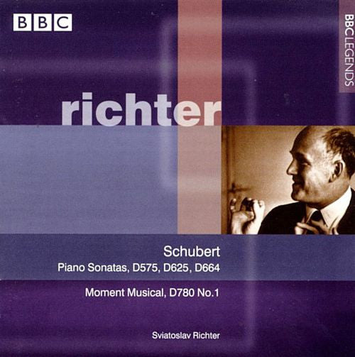 Sviatoslav Richter, Franz Schubert : Piano Sonatas, D575, D625, D664 / Moment Musical, D780 No.1 (CD)
