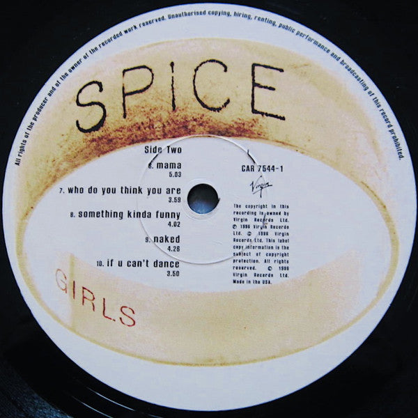 Spice Girls : Spice (LP, Album)
