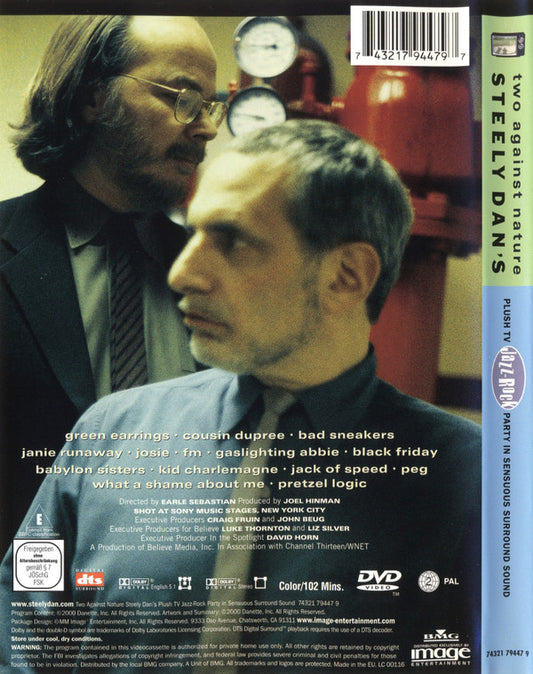 Steely Dan : Two Against Nature - Steely Dan's Plush TV Jazz-Rock Party In Sensuous Surround Sound (DVD-V, RE, PAL, Reg)