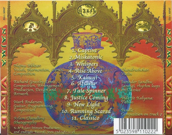 Najma : Vivid (CD, Album)