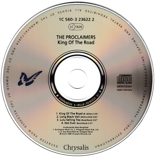 The Proclaimers : King Of The Road EP (CD, EP)