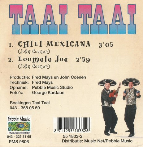 Taai Taai : Chili Mexicana (CD, Single, Car)