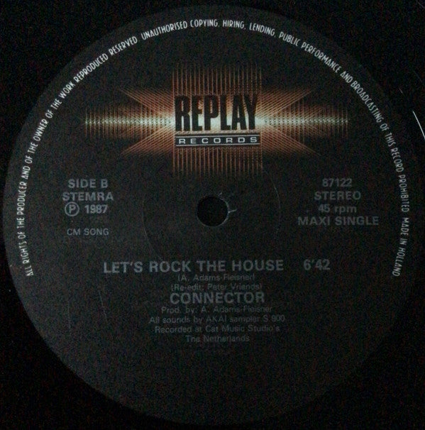Connector (3) : Don't Beat Around The Bush (House Mix) (12")