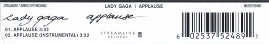 Lady Gaga : Applause (CD, Single)