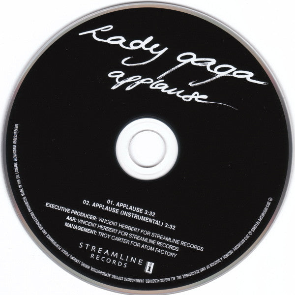 Lady Gaga : Applause (CD, Single)