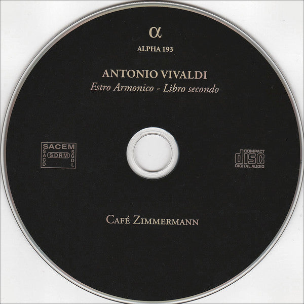 Antonio Vivaldi – Café Zimmermann : Estro Armonico - Libro Secondo (CD)