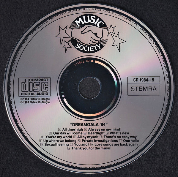 Various : Dreamgala '84 (17 International Artists) (CD, Comp)