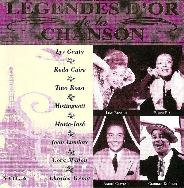 Various : Légendes D'Or De La Chanson Vol. 6 (CD, Comp)