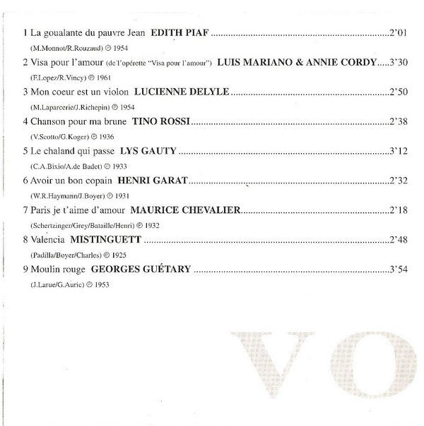 Various : Légendes D'Or De La Chanson Vol. 6 (CD, Comp)