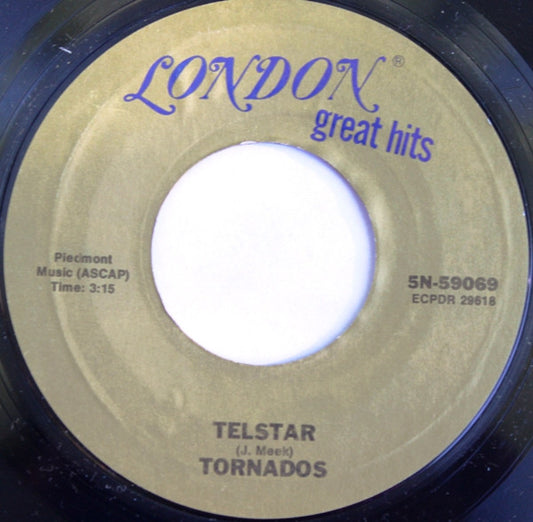 The Tornados : Telstar / Jungle Fever (7", RE)