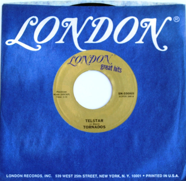 The Tornados : Telstar / Jungle Fever (7", RE)