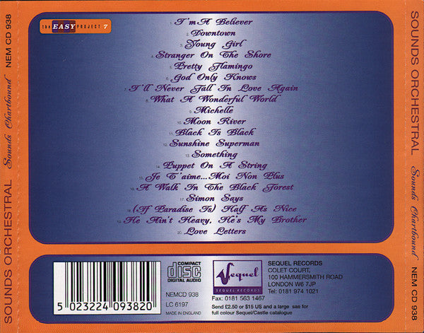 Sounds Orchestral : Sounds Chartbound (CD, Comp)