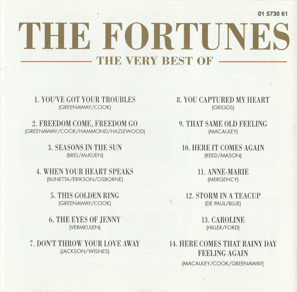 The Fortunes : The Very Best Of (CD, Comp)