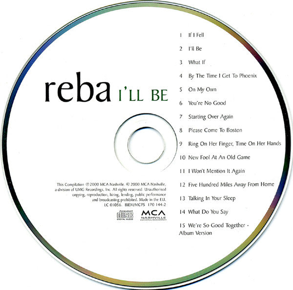 Reba McEntire : I'll Be (CD, Comp)