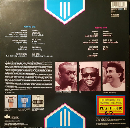 Various : The House Sound Of London - Vol. IV "The Jackin' Zone" (2xLP, Comp)