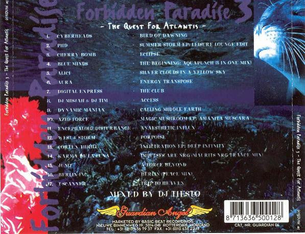 Various : Forbidden Paradise 3 - The Quest For Atlantis (CD, Mixed, Col)