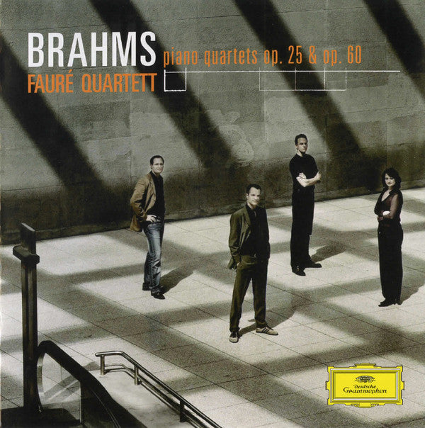 Johannes Brahms, Fauré Quartett : Piano Quartets Op. 25 & Op. 60 (CD, Album, Sup)
