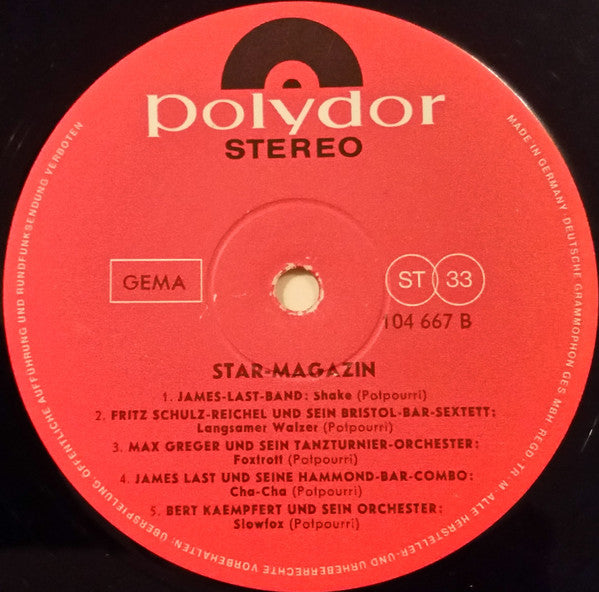 Various : Star Magazin (LP, Comp, Gat)