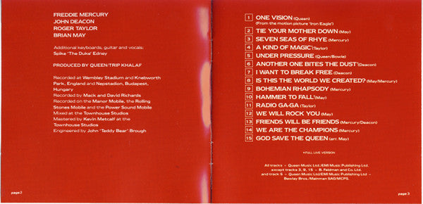 Queen : Live Magic (CD, Album)