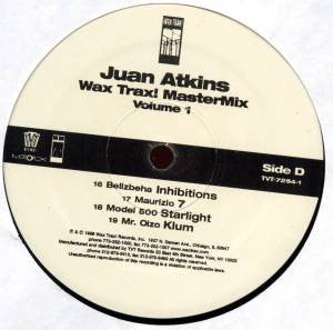 Juan Atkins : Wax Trax! MasterMix - Volume 1 (2x12", Mixed)