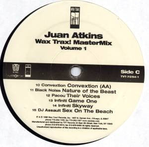 Juan Atkins : Wax Trax! MasterMix - Volume 1 (2x12", Mixed)