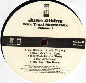 Juan Atkins : Wax Trax! MasterMix - Volume 1 (2x12", Mixed)