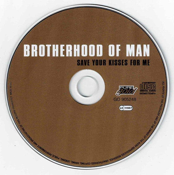 Brotherhood Of Man : Save Your Kisses For Me (CD, Comp)