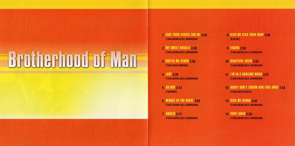 Brotherhood Of Man : Save Your Kisses For Me (CD, Comp)