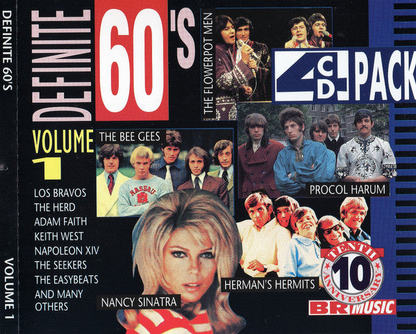 Various : Definite 60's (Volume 1) (4xCD, Comp)