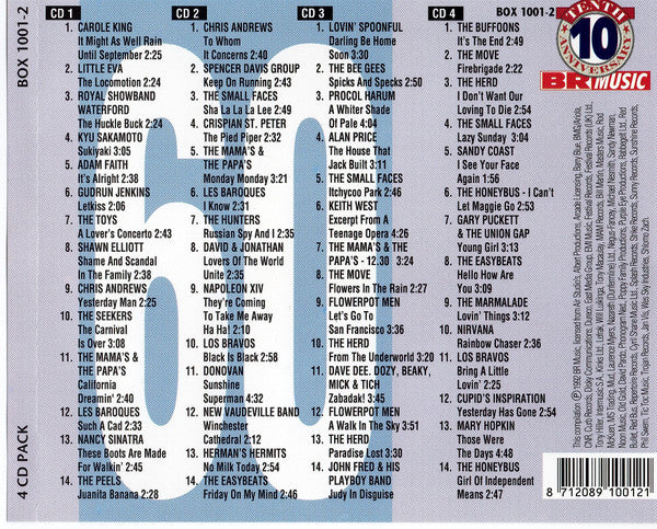 Various : Definite 60's (Volume 1) (4xCD, Comp)