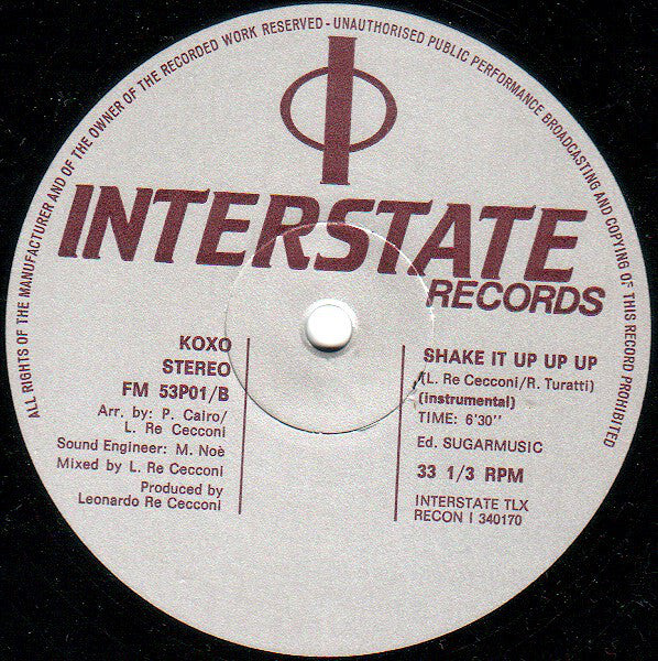 Koxo : Shake It Up (12")
