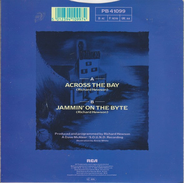 RAH Band : Across The Bay (7", Single)