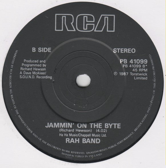 RAH Band : Across The Bay (7", Single)