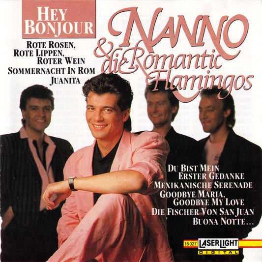 Nanno (2) & Romantic Flamingos : Hey Bonjour (CD, Album)