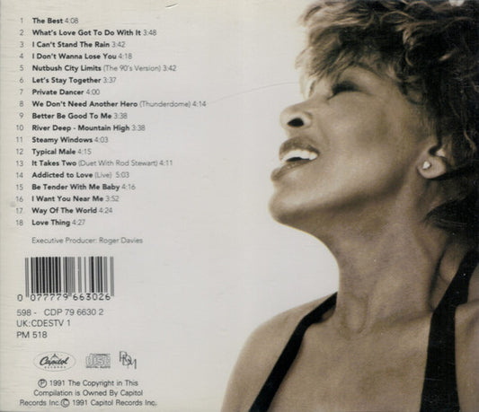 Tina Turner : Simply The Best (CD, Comp, RE, RP)