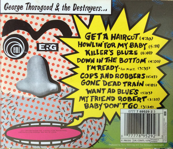 George Thorogood & The Destroyers : Haircut (CD, Album)