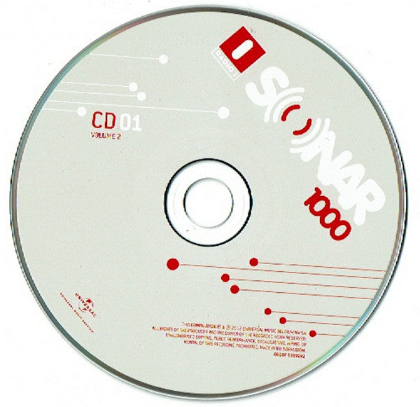 Various : Sonar 1000 Volume 2 (3xCD, Comp)