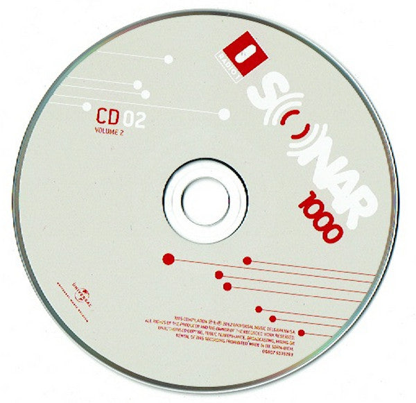 Various : Sonar 1000 Volume 2 (3xCD, Comp)