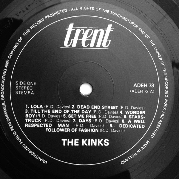 The Kinks : The Best Of (LP, Comp)