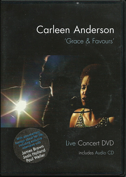 Carleen Anderson : Grace & Favours  (DVD-V + CD)