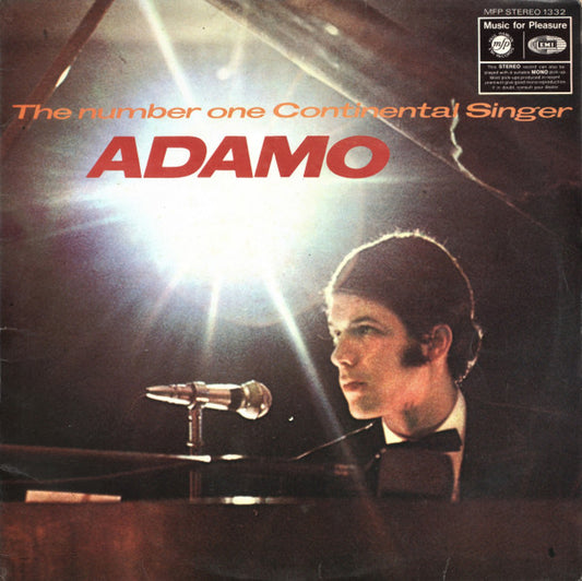 Adamo : The Number One Continental Singer (LP, Comp)