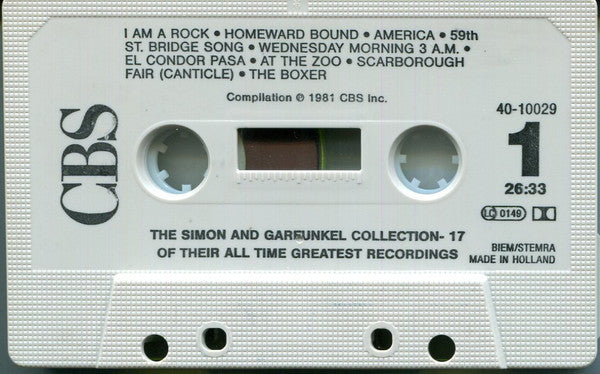 Simon & Garfunkel : The Simon & Garfunkel Collection (Cass, Comp)