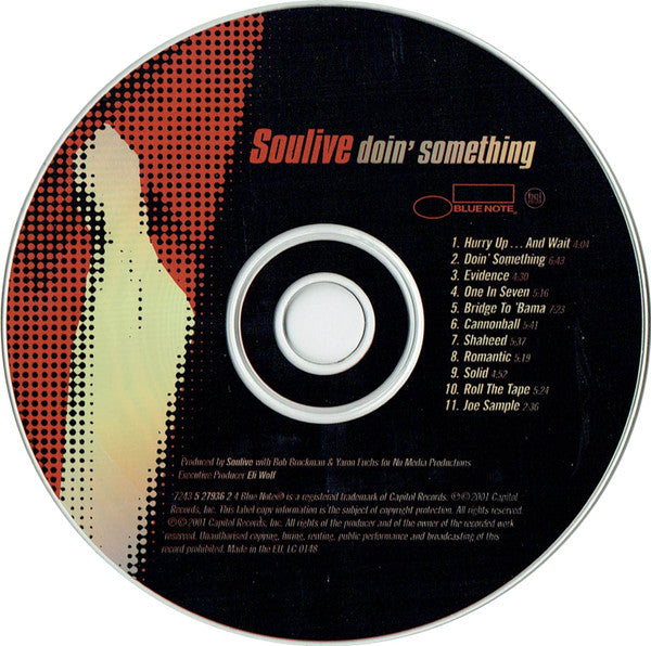 Soulive : Doin' Something (CD, Album)
