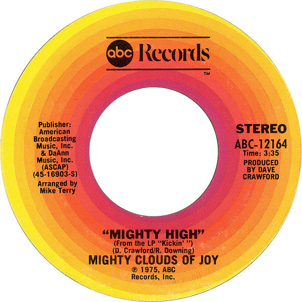 Mighty Clouds Of Joy* : Mighty High (7", Single, Styrene)
